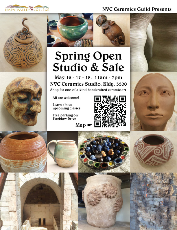 Napa Valley College Ceramics Guild Spring Sale